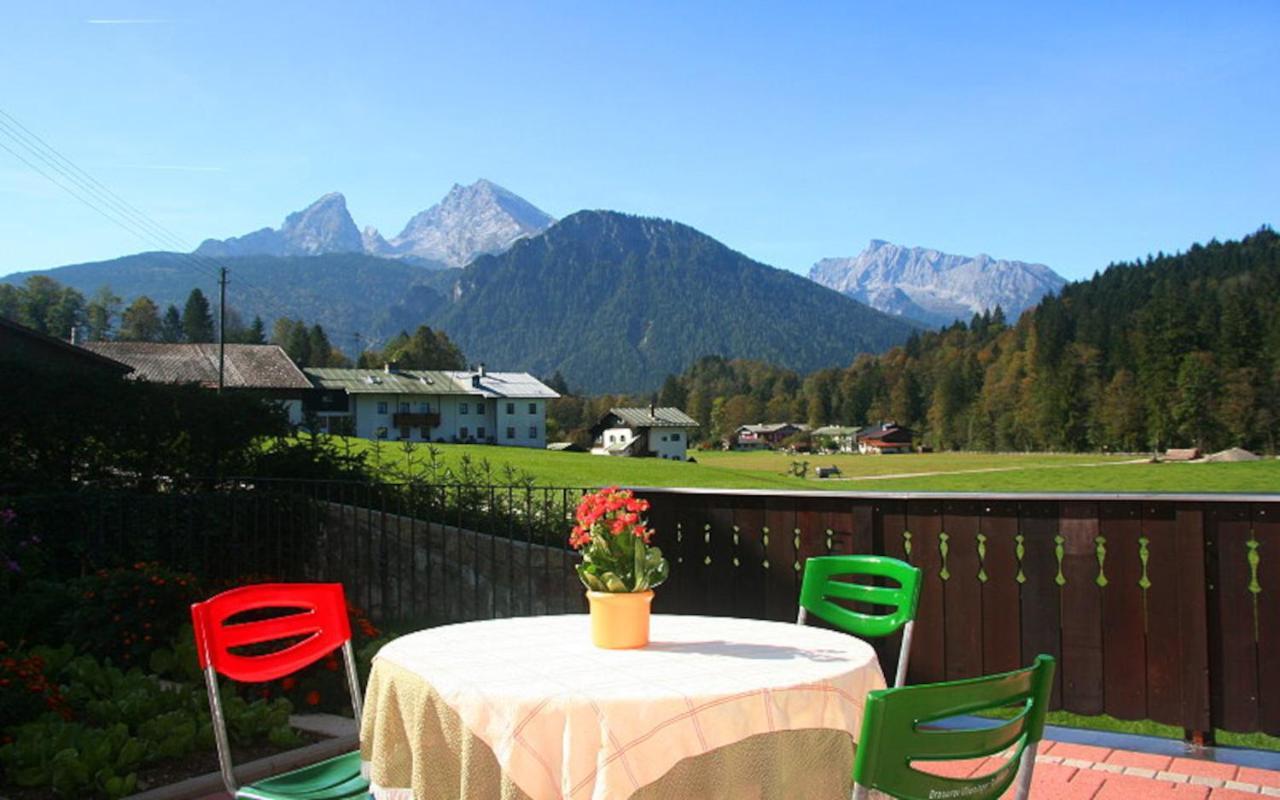 Ferienwohnung Haus Heimattreu Schönau am Königssee Exteriör bild